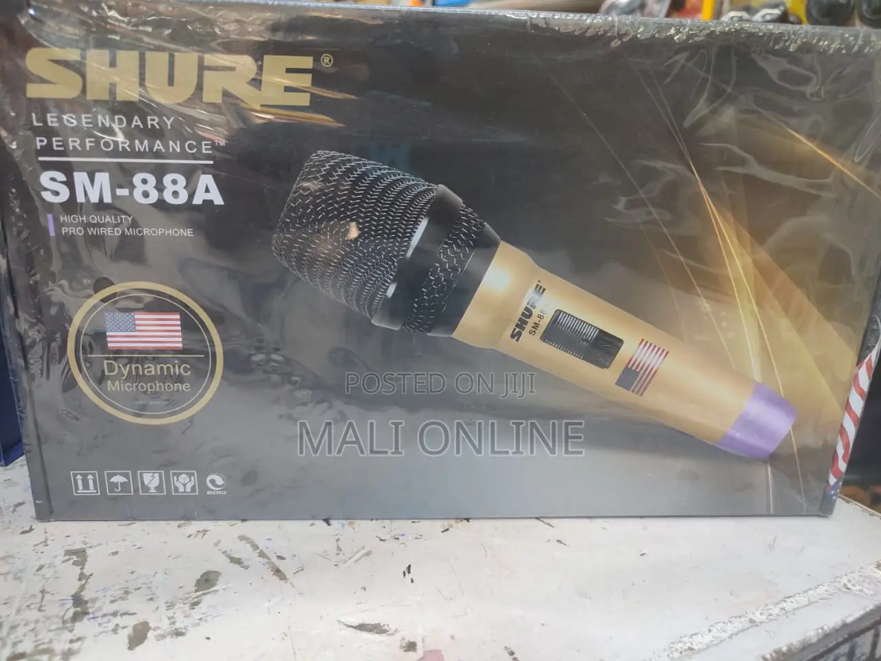 Shure Sm88a Pro Wired Dynamic Microphone Cardioid Vocal Mic