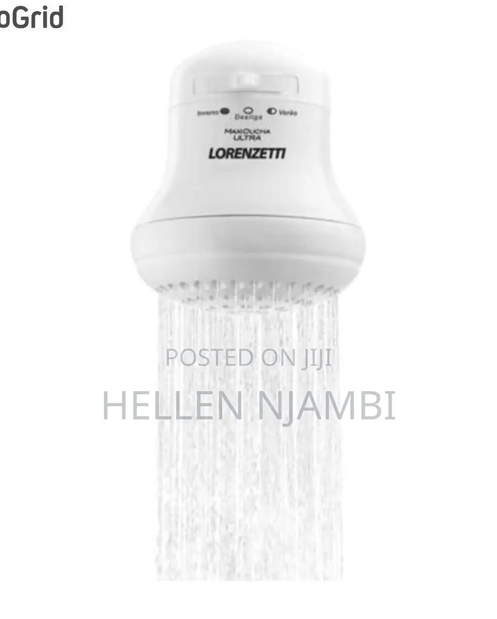 Lorenzetti Maxi Ducha Instant Shower for Hard Salty Water