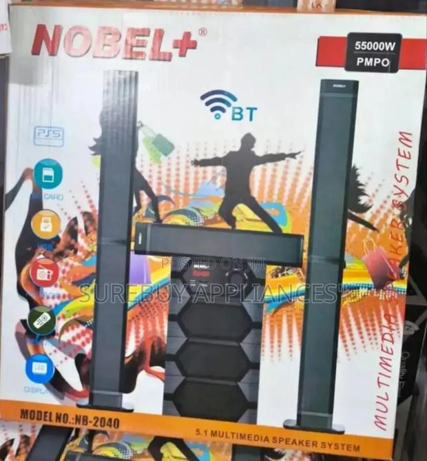 Nobel Nb-2040, 5.1 Home Theatre System