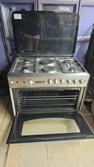 Hotpoint 6burner 60x90 Cooker 4gas+2electric