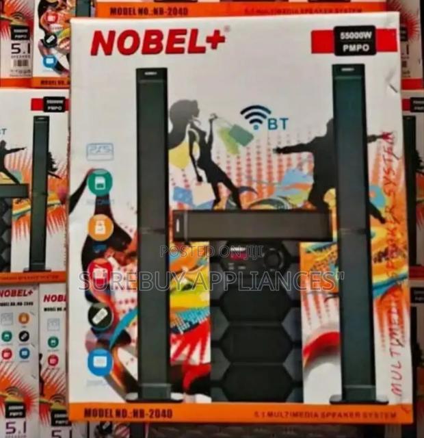 Nobel 2040 Full Functionality Home Theater Sound System - main view