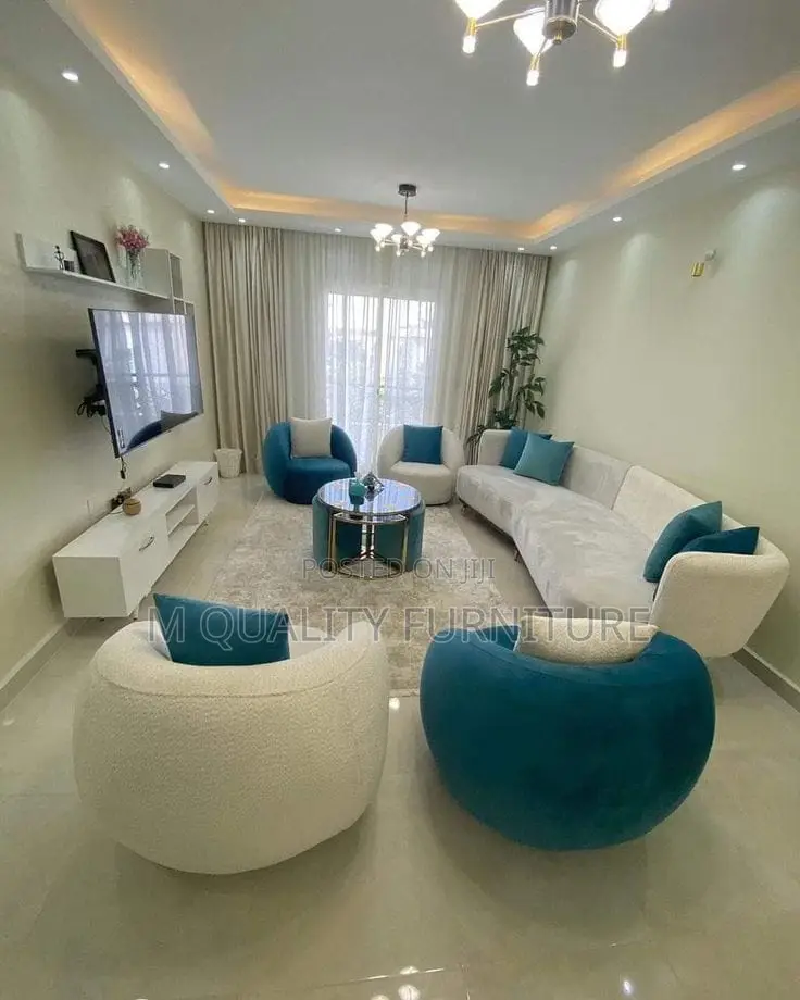 7 Seater Modernized C Shaped Sofa
