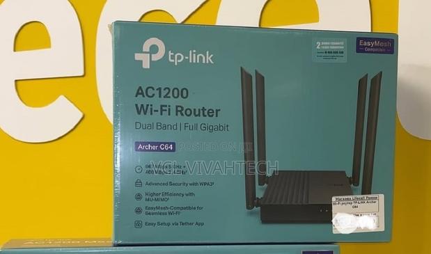 Tp-Link Archer C64 | Ac1200 Wireless Wifi Router - main view