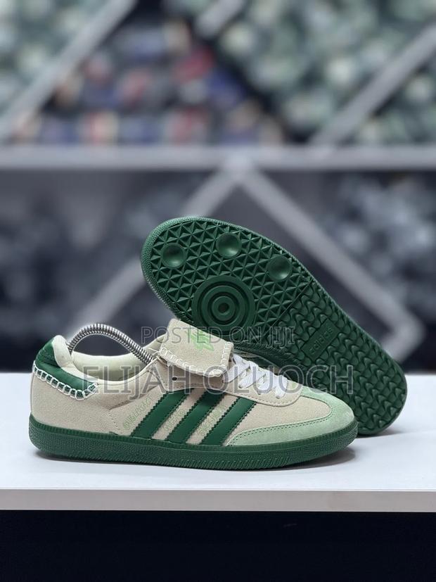 Adidas Stussy Leather Shoes - main view