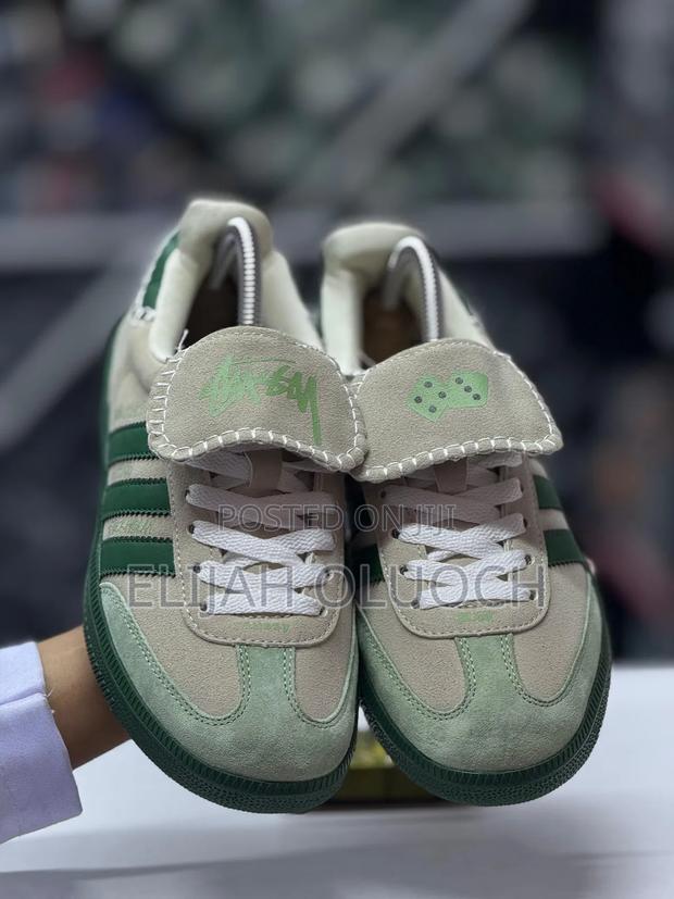 Adidas Stussy Leather Shoes - thumbnail 3