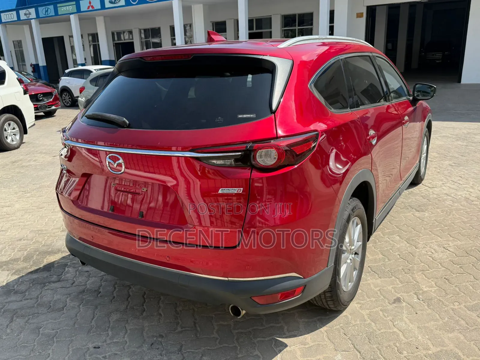 Mazda CX-8 2.2 AWD (6 seater) 2019 Red