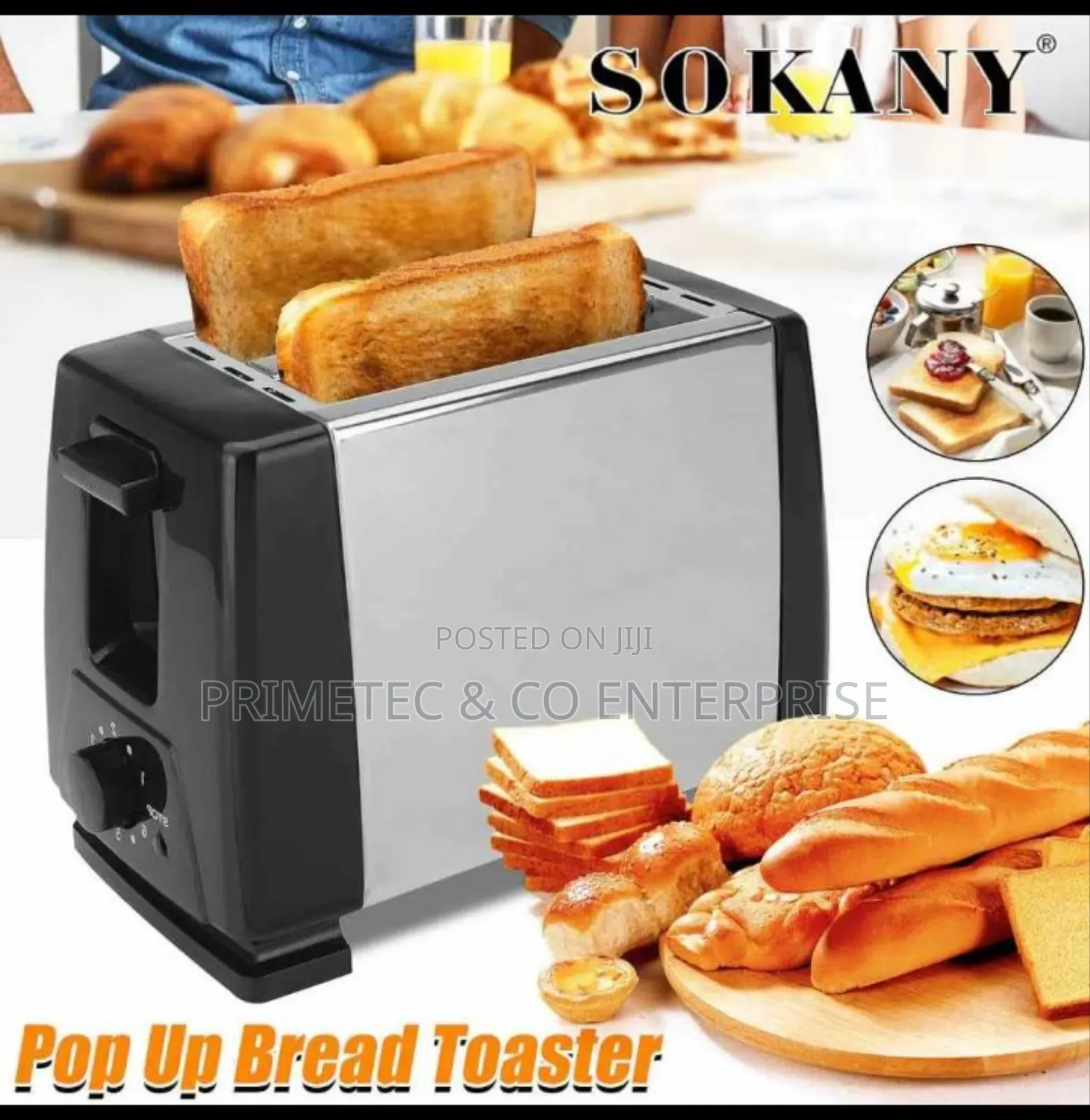 Pop Up Bread Toaster