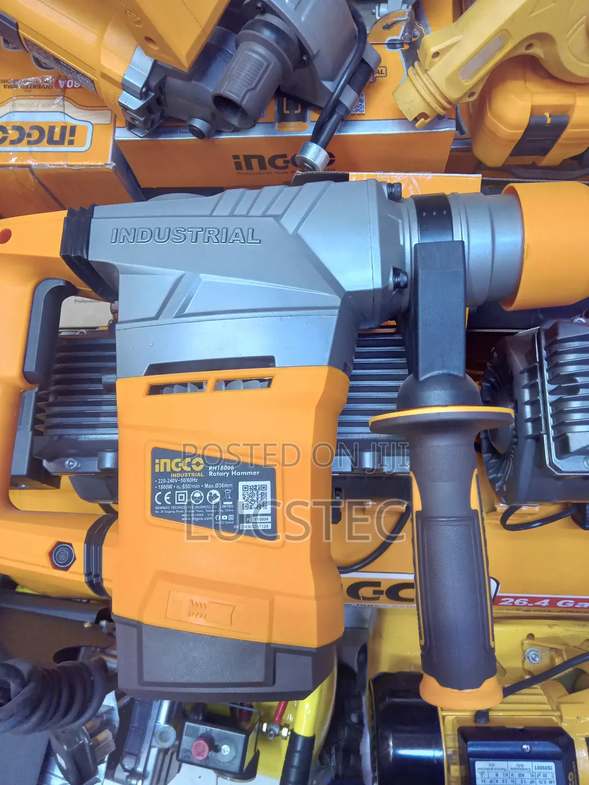 Ingco Industrial Sds Max Rotary Hammer