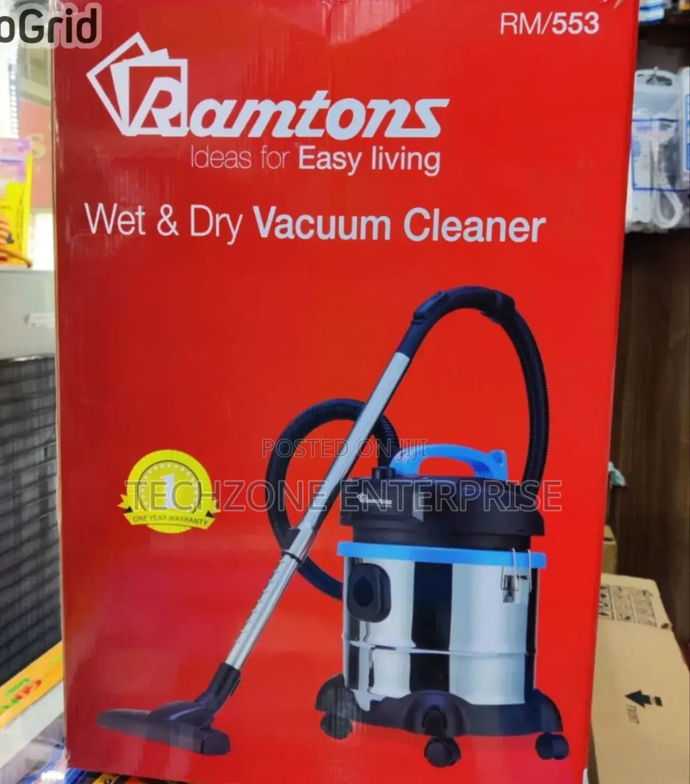 Ramtons Rm553 Wet Dry Vacuum Cleaners With Accessories