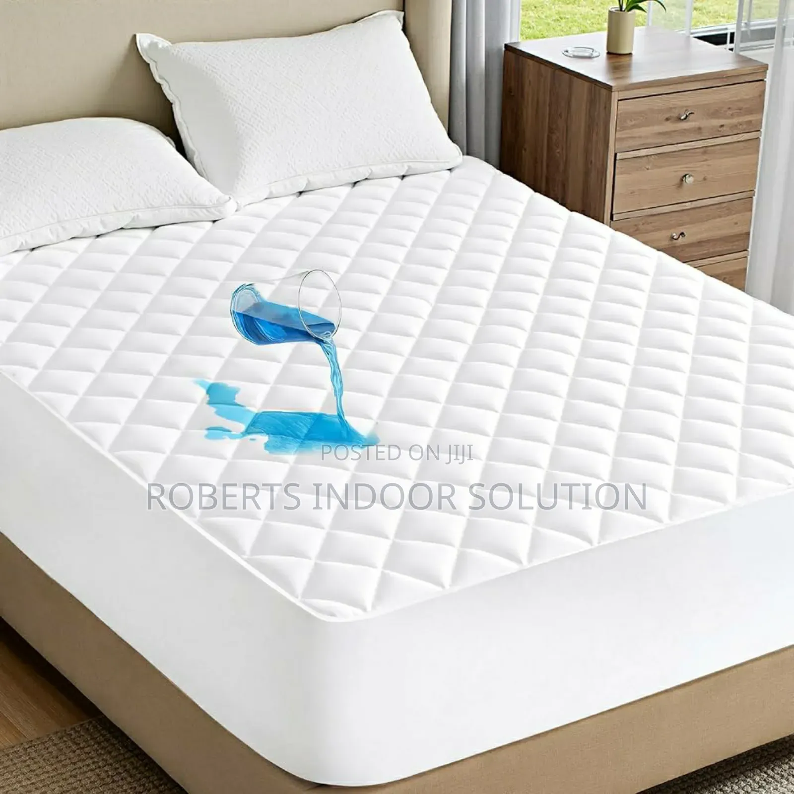 White Mattress Protector 4by6 Bed Game Changer