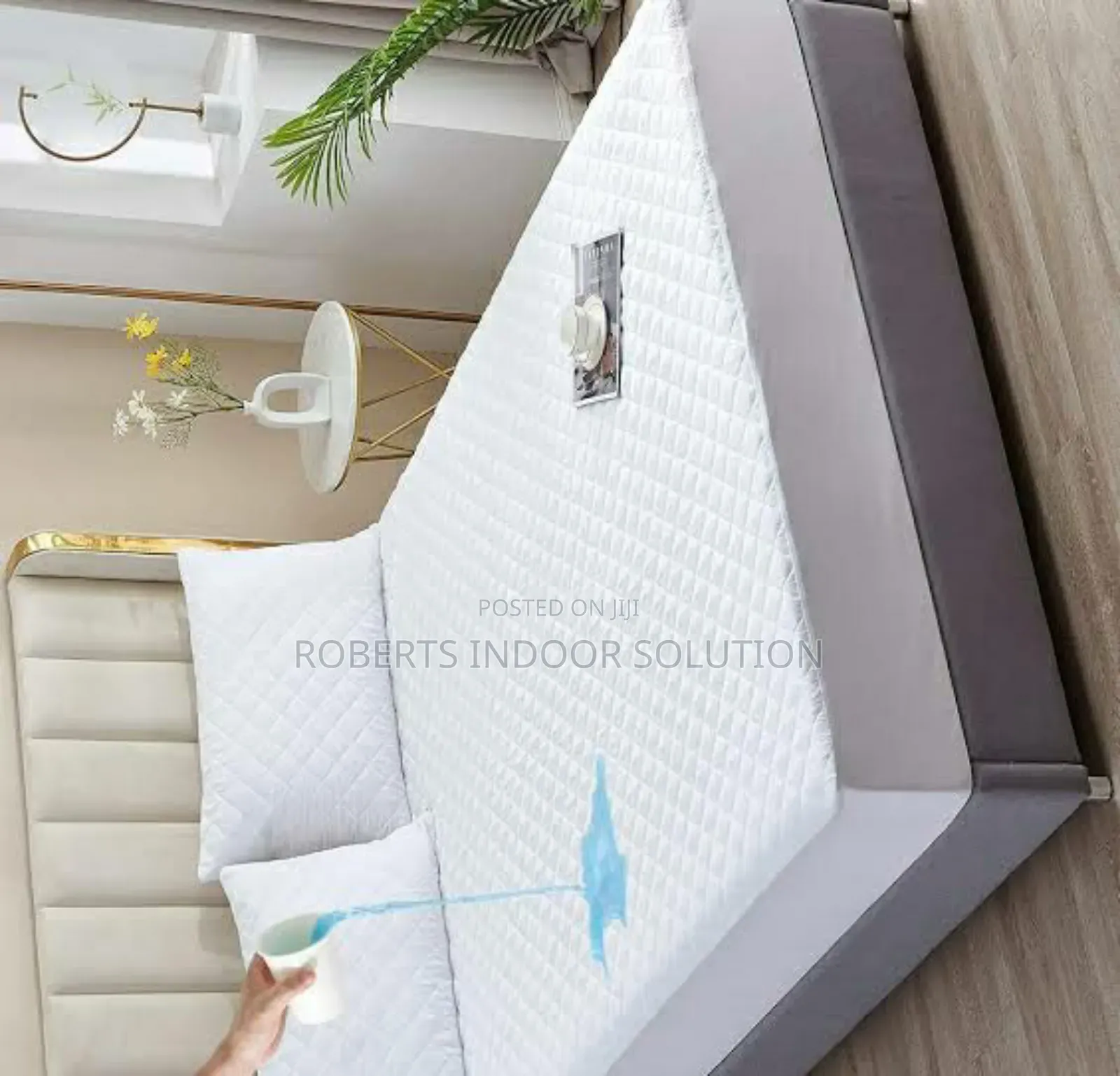 White Mattress Protector 4by6 Bed Game Changer