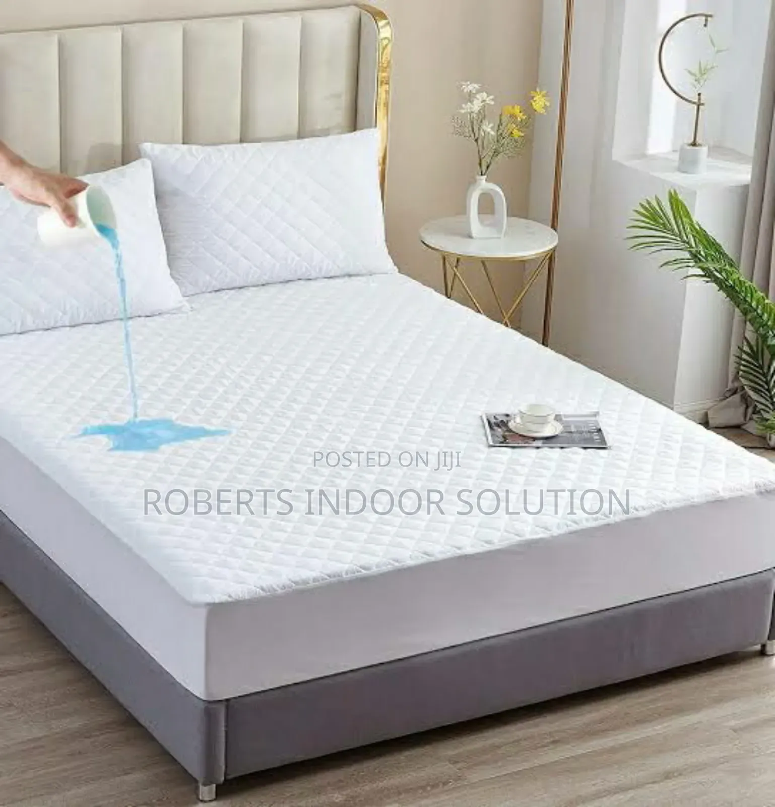 White Mattress Protector 4by6 Bed Game Changer