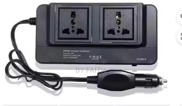]]200w Portable Power Car Inverter