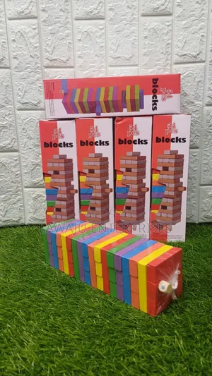Coloured Jenga
