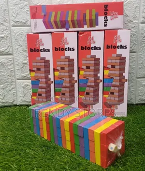 Coloured Jenga
