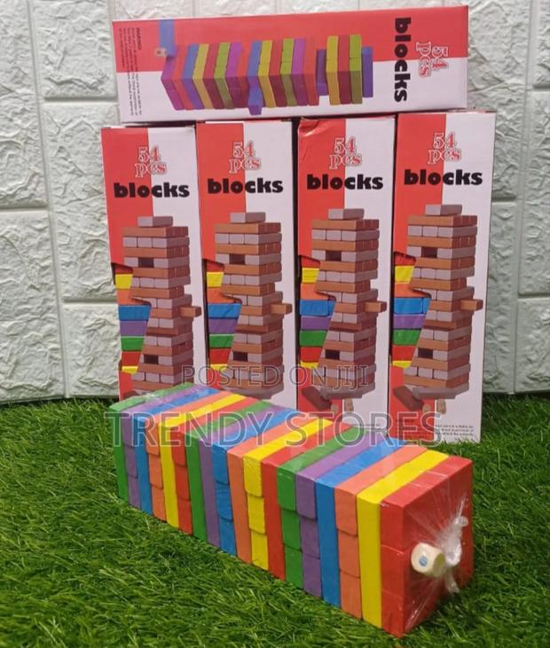 Coloured Jenga - main view