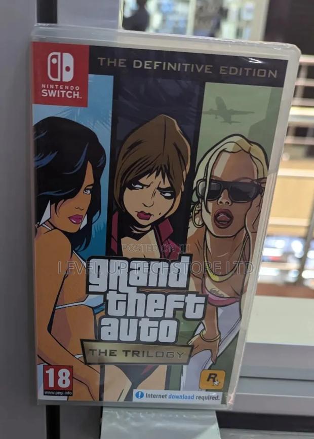 Switch Grand Theft Auto: The Trilogy Definitive Edition - main view