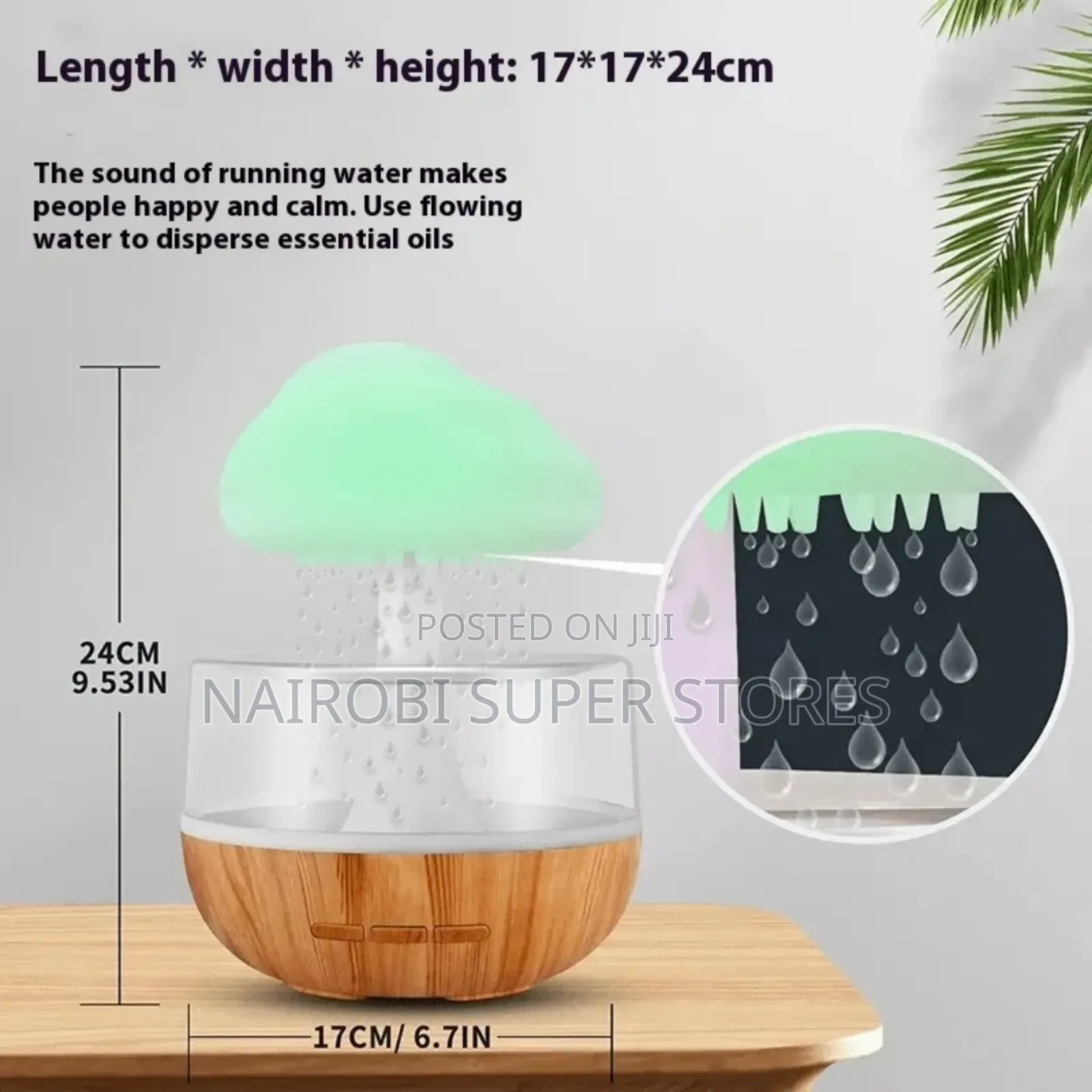 Rechargeable Cloud Rain Humidifier