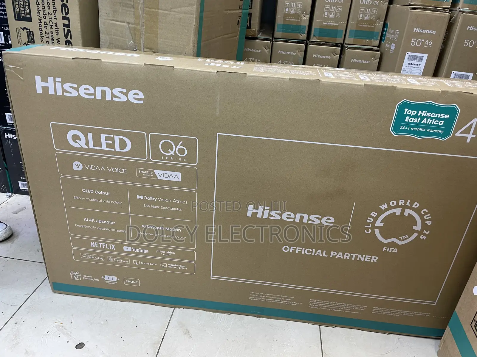 Hisense 43inch Q6 Qled Smart Tv