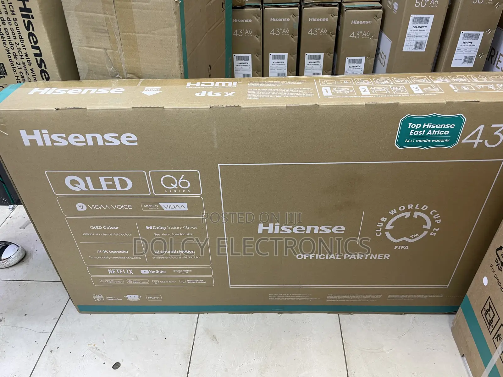 Hisense 43inch Q6 Qled Smart Tv