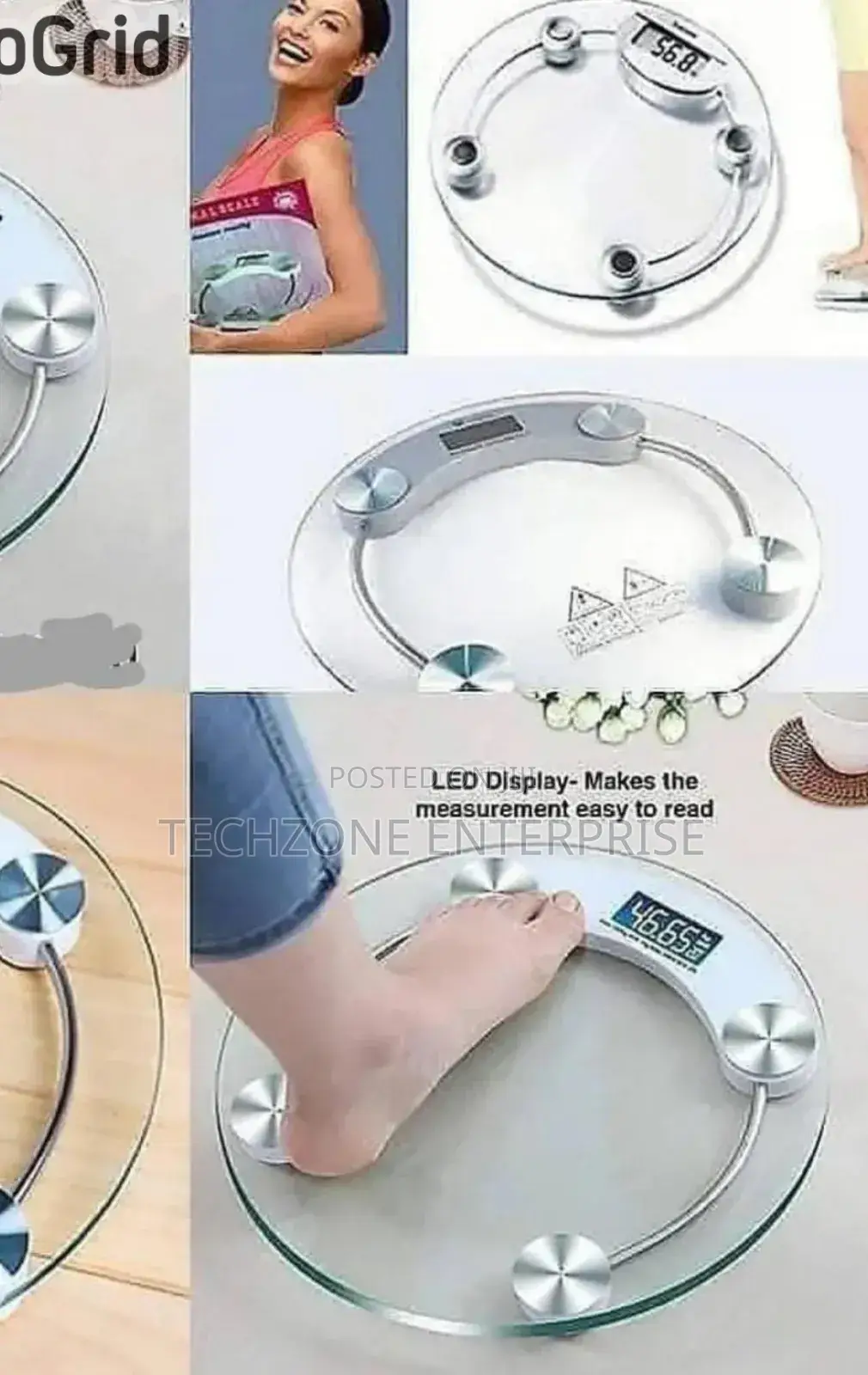 Digital Personal Exercise Weighing Scale Upto 180kgs 