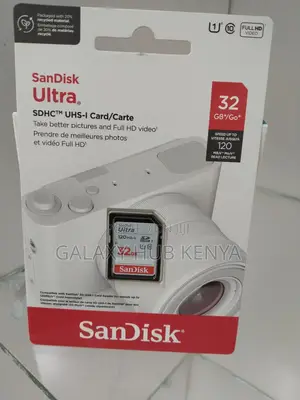 Sandisk 32gb Ultra Uhs-I SDHC Memory Card