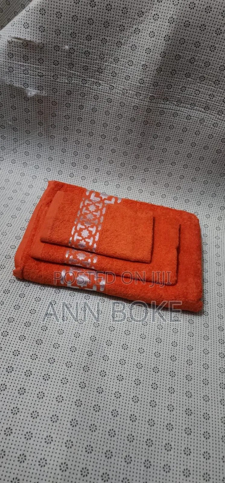 *3pcs 100% Egyptian Cotton Towels Are Available.* Size (Xl)
