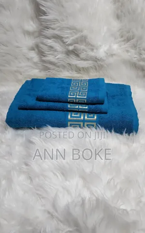 *3pcs 100% Egyptian Cotton Towels Are Available.* Size (Xl)