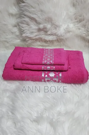 *3pcs 100% Egyptian Cotton Towels Are Available.* Size (Xl)