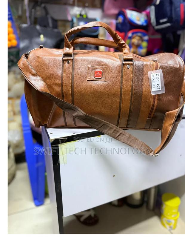 Duffle Leather Bag / Travel Leather Bag