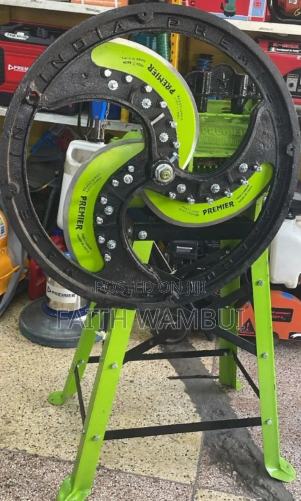 3 Blade Premier Heavy Duty With Motor Stand
