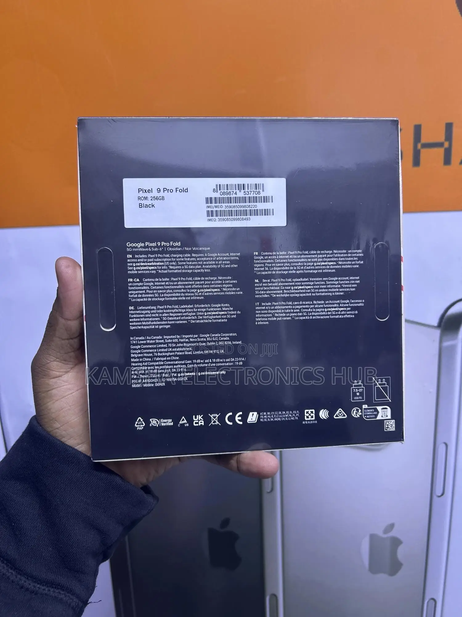 New Google Pixel 9 Pro Fold 256 GB Black