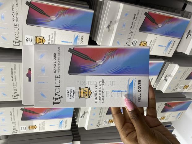 Samsung Galaxy S24 Ultra Uv Glass 3d Curved Screen Protector - thumbnail 4