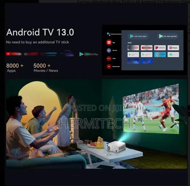T5mini Original Full Hd Projector Android13 - main view
