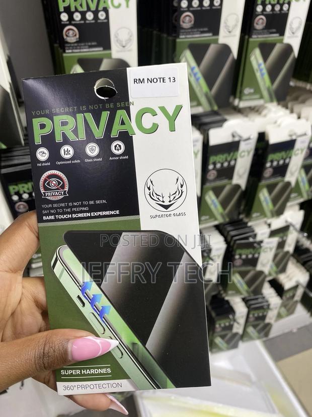 Aywlpp Privacy Screen Protector for Xiaomi Redmi Note 13 - main view