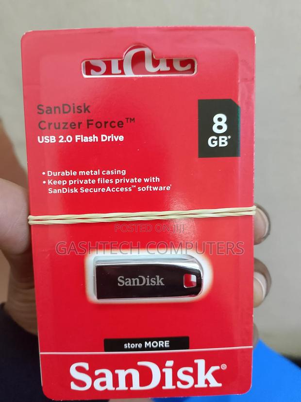 Usb 2.0 Sandisk Cruzer Force Flash Drive - thumbnail 2