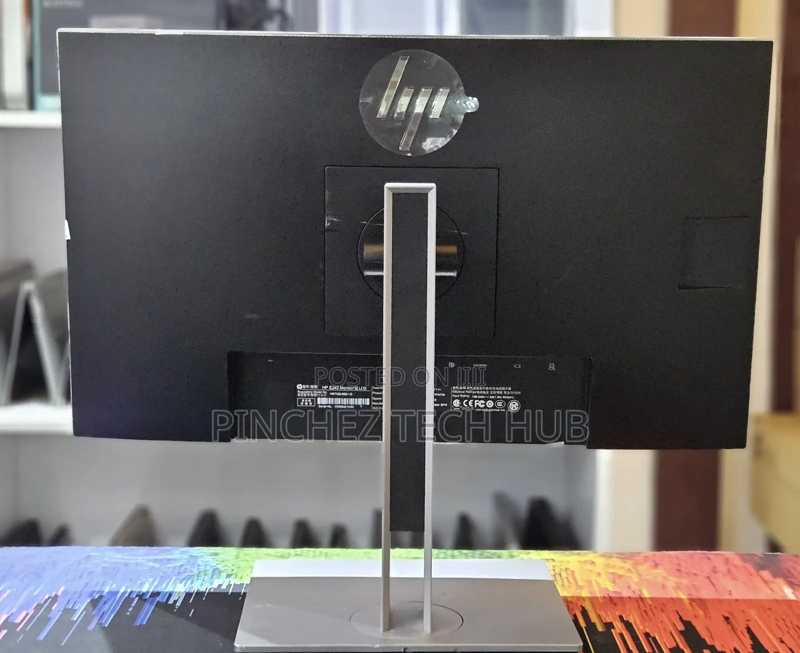 Hp E243 24 Inch Frameless Hdmi Display Port Vga