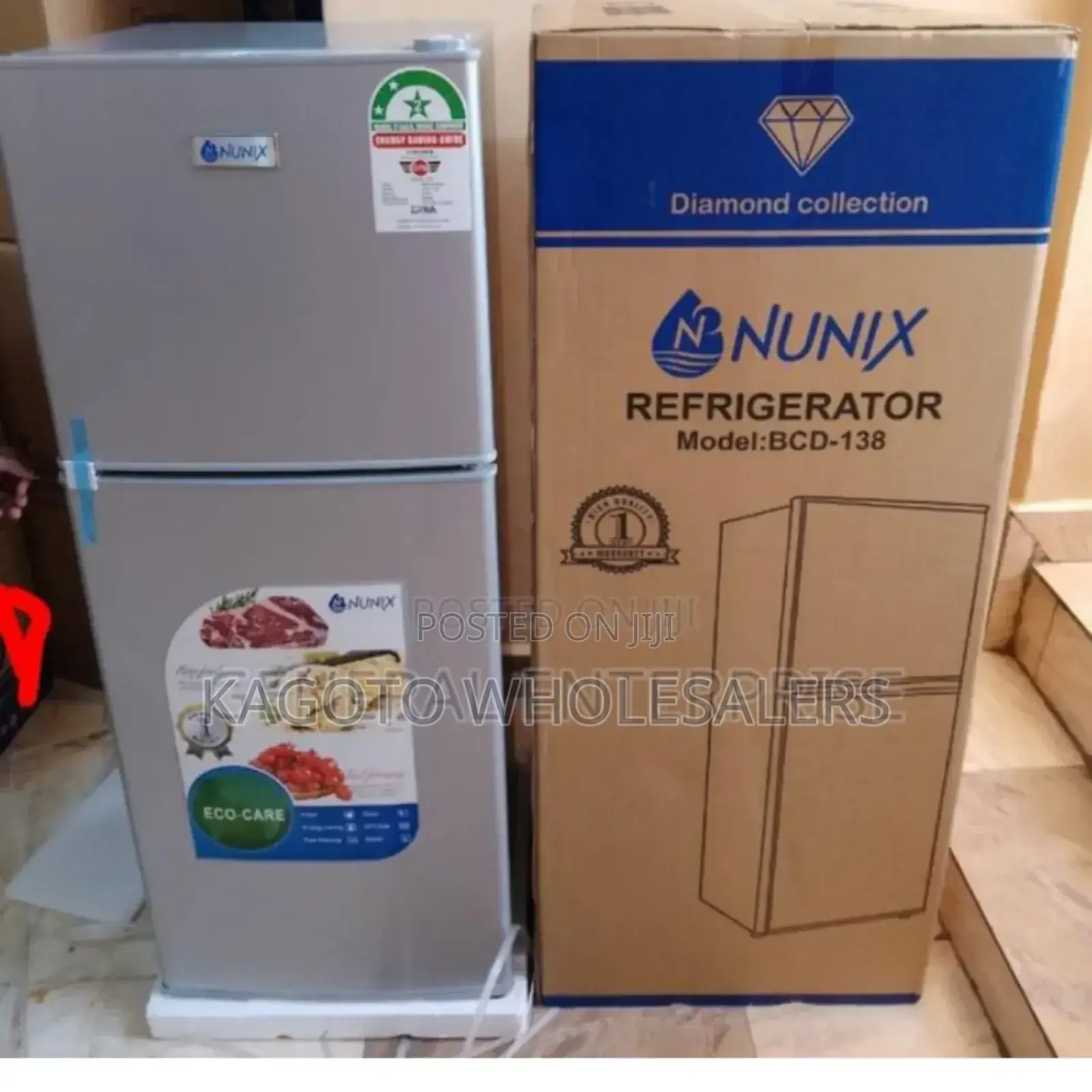 Affordable Fridge,Size 138litres. Double Door