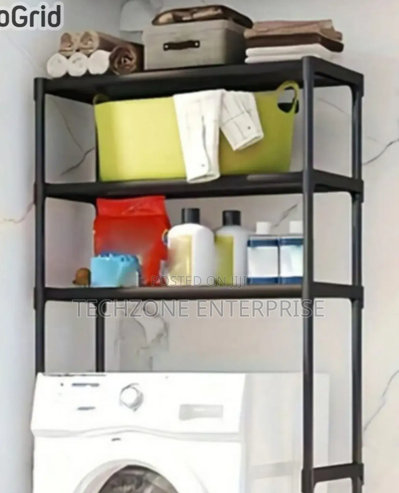 Strong Over-the-Washing Machine Stand/ Organizer