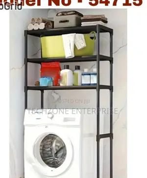 Over-the-Washing Machine Stand 3 Tier Organizer 