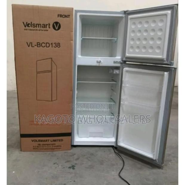 Brand New Double Door _ Volsmart 138litres Refrigerator
