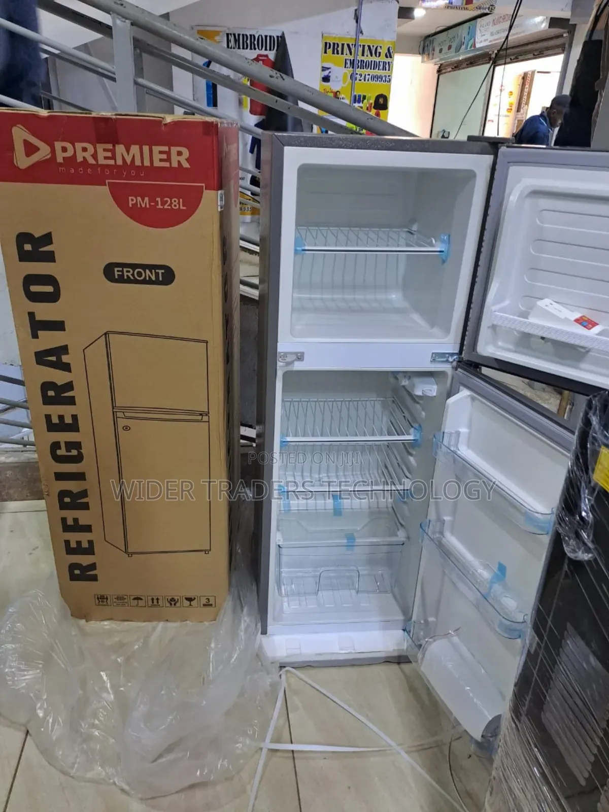 Premier 128ltr Double Door Refrigerator