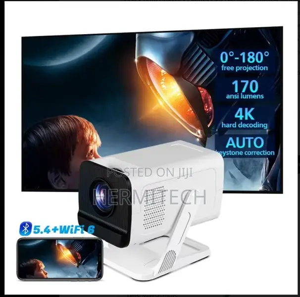 Factory Mini Pocket Projector P30 Wifi Bt Android 11