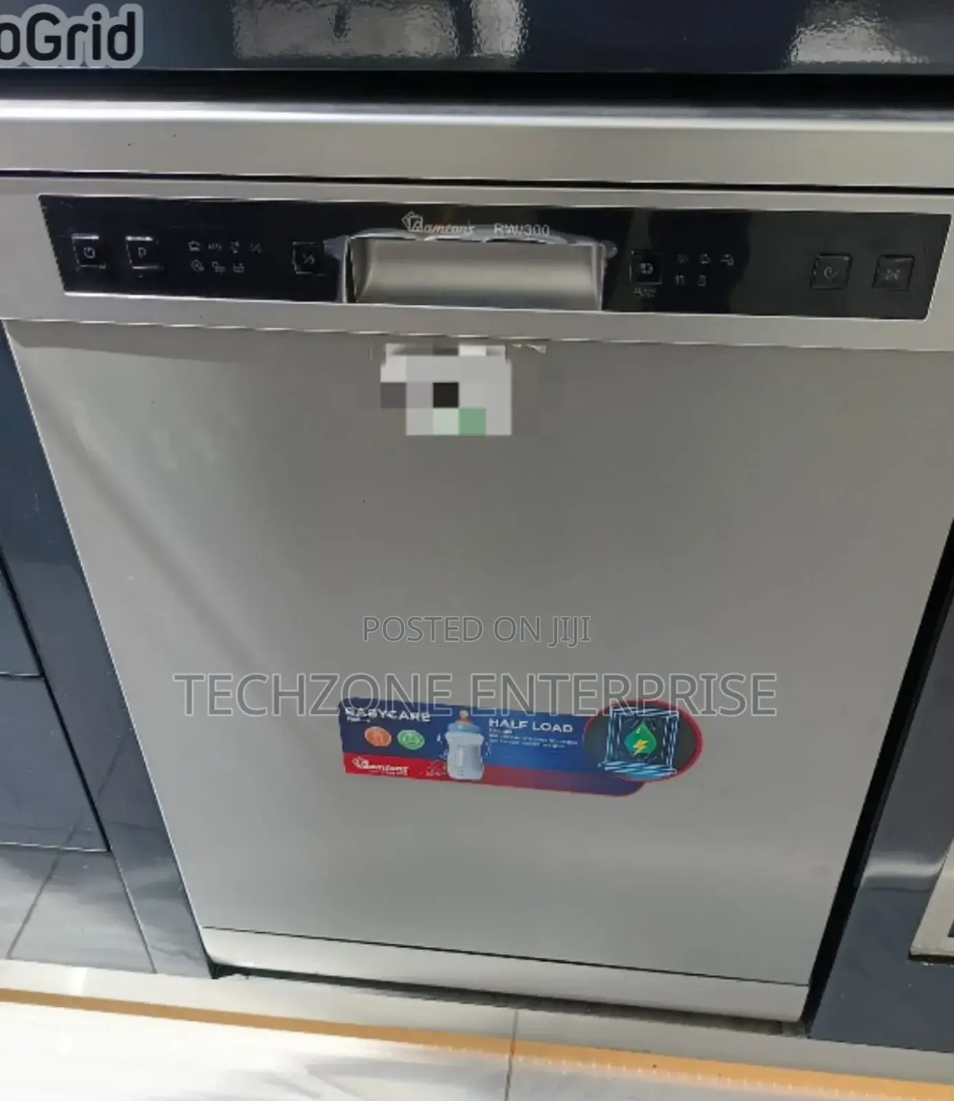 Ramtons Rw/300 Dishwasher 12 Settings, Mar Silver,