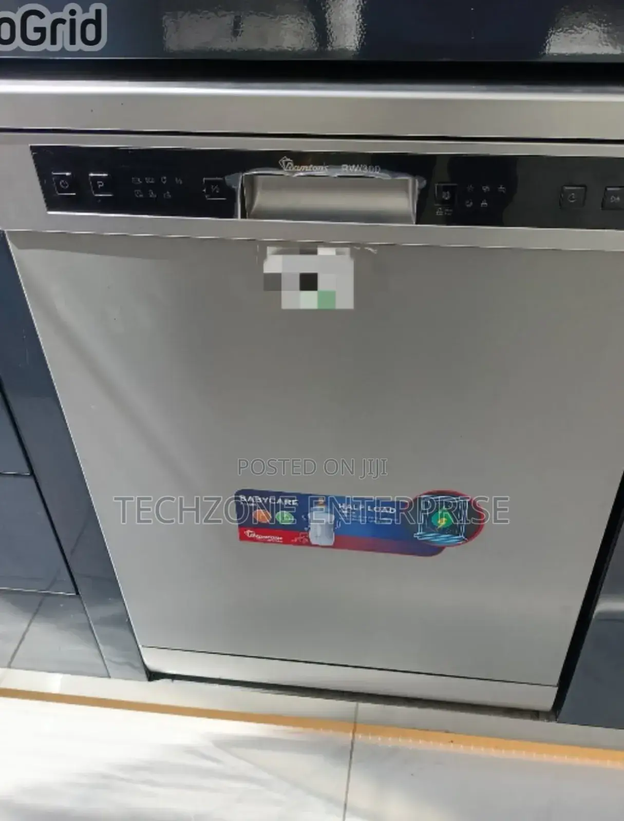 Ramtons Rw/300 Dishwasher 12 Settings, Silver Child Lock