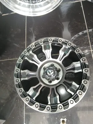 Fuel Black Silver 17 Inch Nissan Navara Rims Set