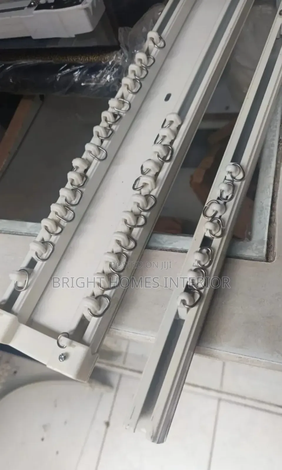 Ceiling Mounting Curtain Rails Available