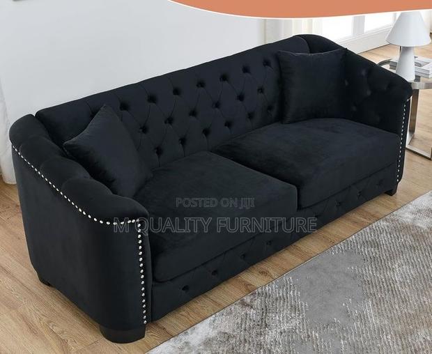 Modern Chesterfield Velvet Sofa