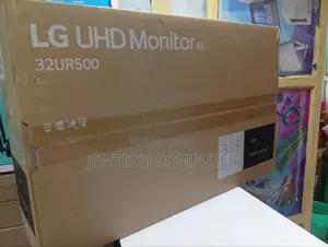 Lg 31.5" Uhd Monitor,Integrated Speakers, Black 32ur500-B