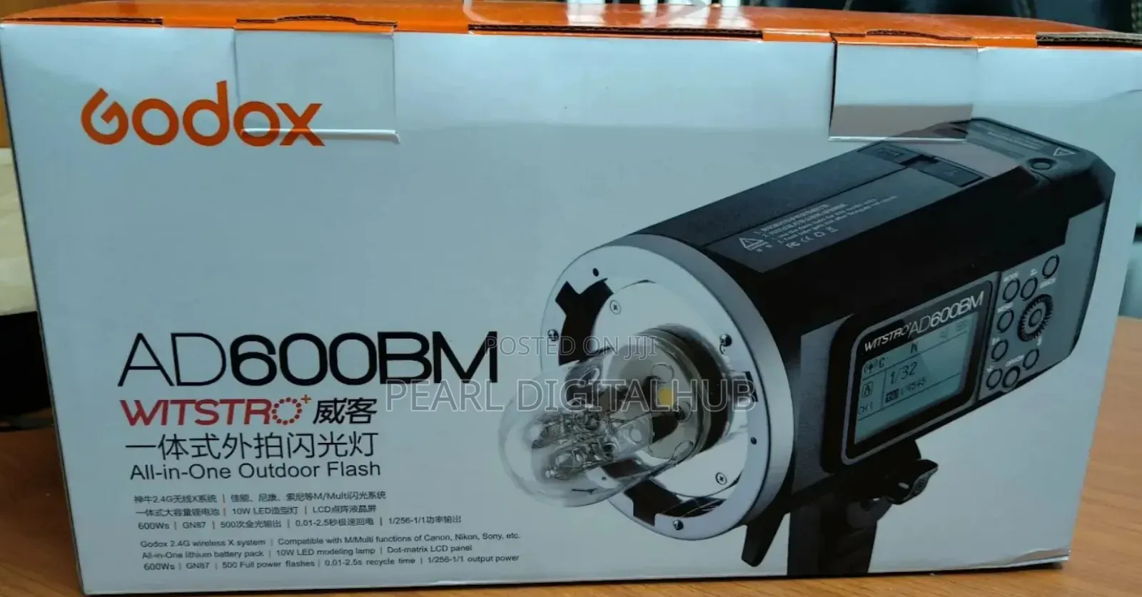 Godox Ad600bm Manual Powered Outdoor Flash
